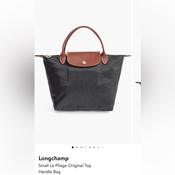 BRAND NEW Longchamp Le Pliage tote in small - black - Picture 15 of 16